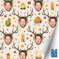 Head On The Wall Gift Wrap
