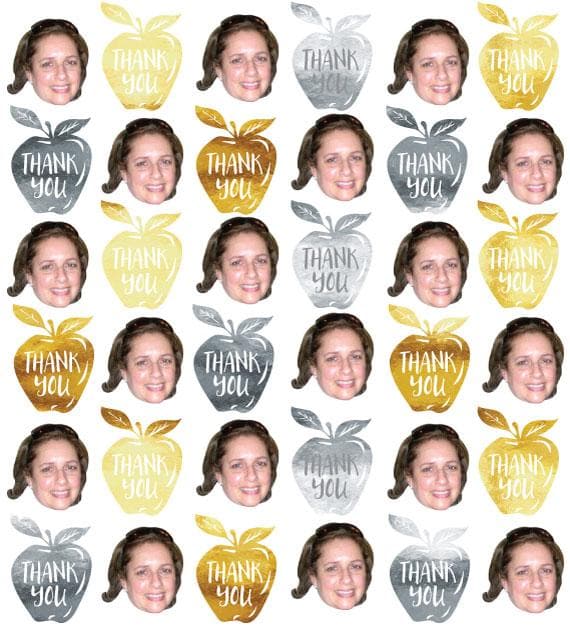Thank You Apples Gift Wrap