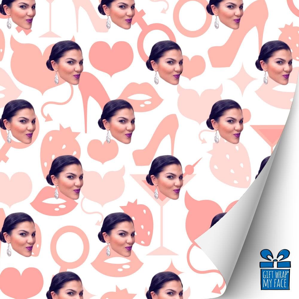 Girls Only Icons Gift Wrap