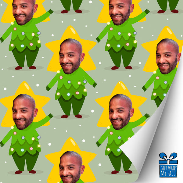 christmas tree me™ gift wrap
