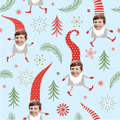 Elegant Elf Christmas Gift Wrap
