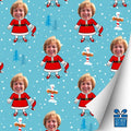 Mrs. Santa Selfie™ Gift Wrap
