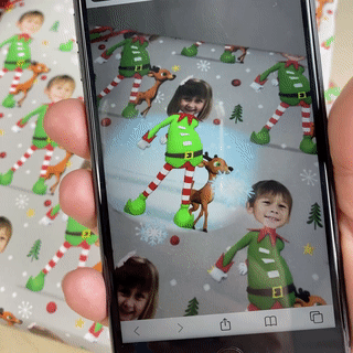 elfie dance™ smart gift wrap